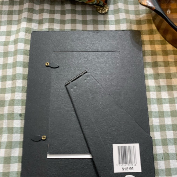 Ceramic picture Frame with Red and Green Accents - Picture 4 of 4